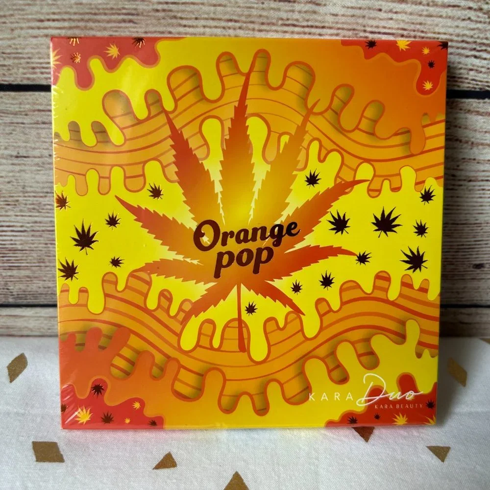 Kara Beauty Orange Pop Eyeshadow Palette